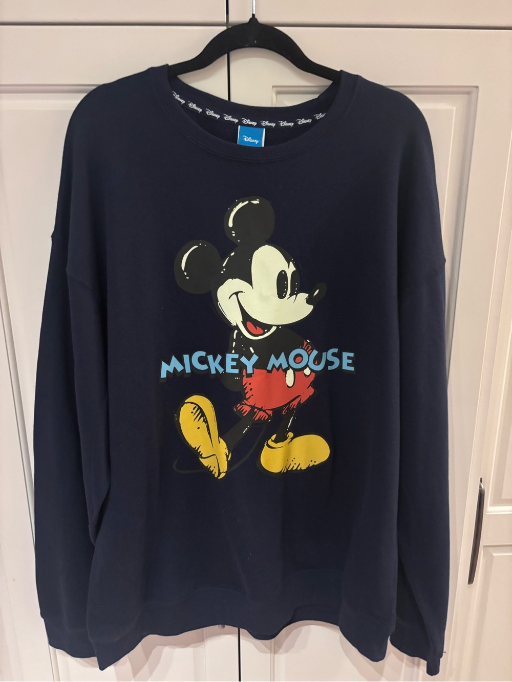 Disney Mickey Mouse crewneck sweatshirt  men’s 2xl classic graphic pullover